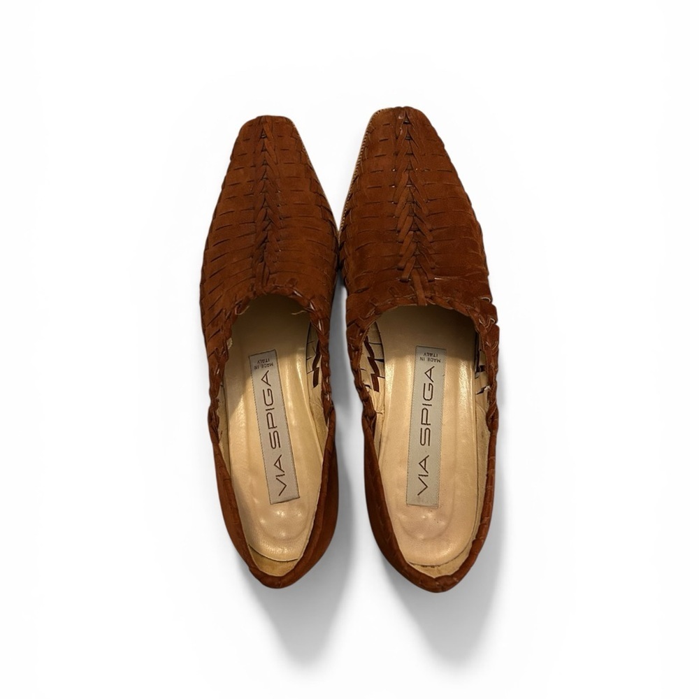 Via Spiga woven suede loafers - Picture 2 of 8